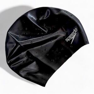 SPEEDO SILICONE Swim Cap for LONG Thick Hair